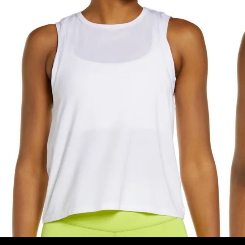 Ivl Collective Everyday Athletic Tank Top White View 5